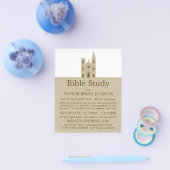 Heilige Kerk, Christelijke Bijbelklasse Advert Fly Flyer (Enkel)