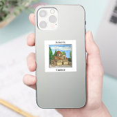 Heilige Kerk van de Maagd Maria Gorgoepikoos Sticker (Telefoon)