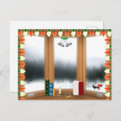 Heilige Kerstmis Briefkaart (Voorkant / Achterkant)