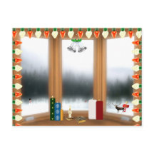 Heilige Kerstmis Briefkaart