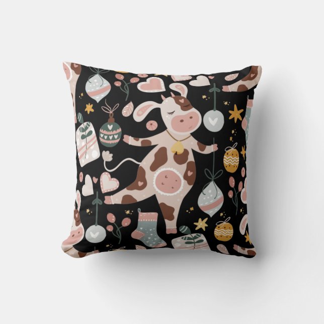 Heilige Kerstmis Kussen (Voorkant)