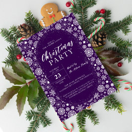 Heilige Kerstmis Nieuwjaarsfeest Borrel Brunch Fee Kaart
