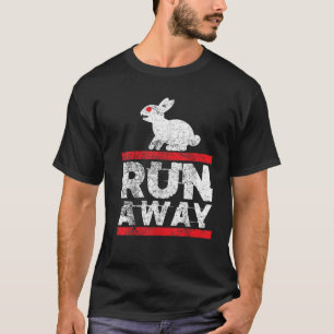Heilige Killer Bunny run Away Grail Quest Funny Gi T-shirt