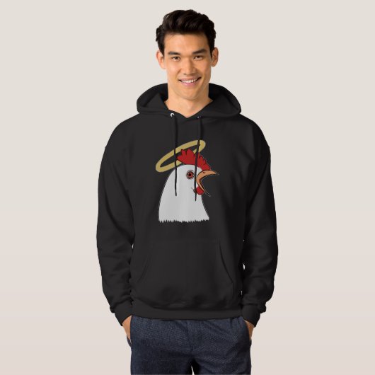 Heilige Kip Hoodie (Voorkant volledig)