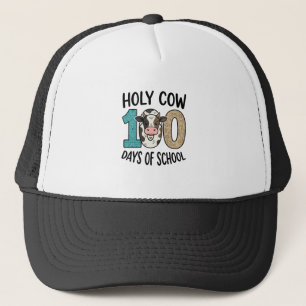 Heilige Koe 100 Dagen School Vintage Koe Shirt Des Trucker Pet