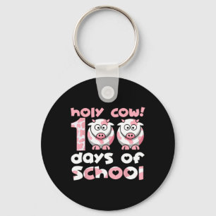 Heilige Koe 100 dagen schoolleraar 100 da Sleutelhanger