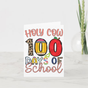 Heilige Koe 100 dagen van de Kinder Schoolleraars Kaart