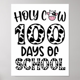 Heilige Koe 100 dagen van de Kinder Schoolleraars Poster
