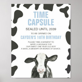 Heilige Koe 1e verjaardag Capsule Poster