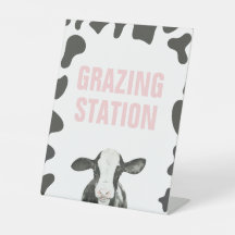 Heilige Koe 1e Verjaardag Grazing Station Voedsel 