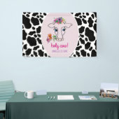 Heilige Koe 1e verjaardag Spandoek (Beurs)