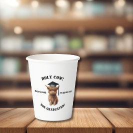 Heilige Koe! Afstuderen papier beker