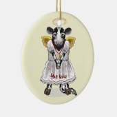 Heilige Koe Angel Keramisch Ornament (Rechts)