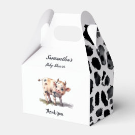 Heilige Koe Baby Koe Boerderij Dierlijk Baby showe Bedankdoosjes