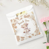 Heilige Koe Baby shower Boho Genderneutraal Bedankzakje (Gezegeld)
