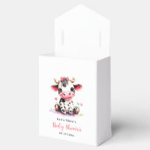 Heilige Koe Baby shower, minimalistisch meisje bab Bedankdoosjes (Geopend)