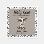 Heilige Koe Baby shower Servet (Voorkant)