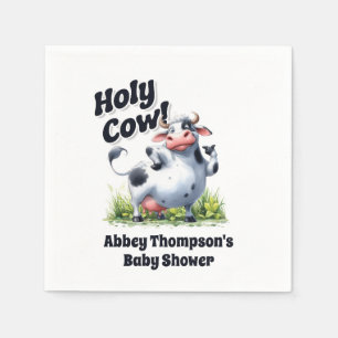Heilige Koe Baby shower Servet