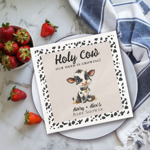 Heilige Koe Baby shower Servet