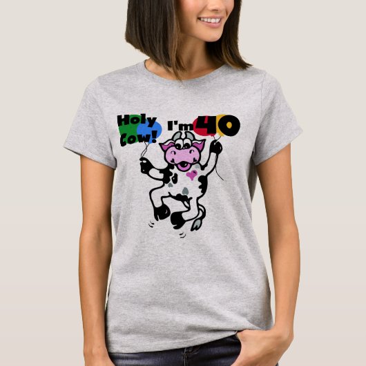 Heilige Koe ben ik 40 T-shirts en Giften (Voorkant)