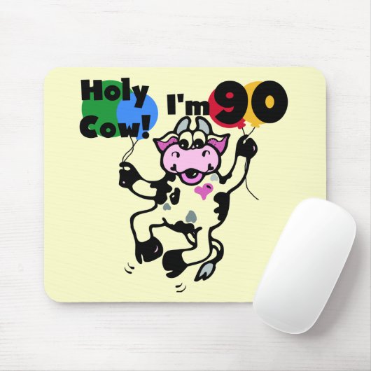 Heilige Koe ben ik 90 T-shirts en Giften Muismat (Met muis)