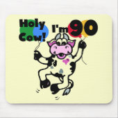 Heilige Koe ben ik 90 T-shirts en Giften Muismat (Voorkant)