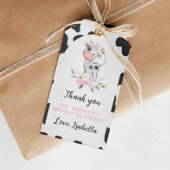 Heilige Koe Birthday Dank u Label Cadeaulabel