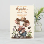 Heilige Koe Birthday Kaart (Staand voorkant)