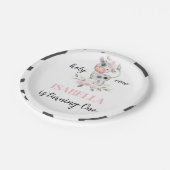 Heilige Koe Birthday Papieren Bordje (Gekanteld)