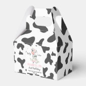 Heilige Koe Birthday Party Favor Box Bedankdoosjes (Achterkant)