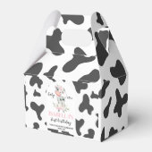 Heilige Koe Birthday Party Favor Box Bedankdoosjes (Voorkant Zijde)