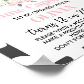 Heilige Koe Birthday Time Capsule-teken Poster (Hoek)