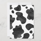 Heilige Koe Birthday Uitnodiging (Achterkant)