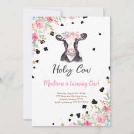 Heilige Koe Birthday Uitnodiging