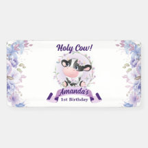 Heilige Koe Bloemen 1ste Verjaardagsfeest