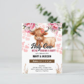 Heilige Koe Bloemen Baby shower (Staand voorkant)