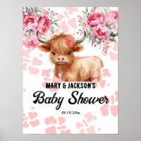 Heilige Koe Bloemen Baby shower