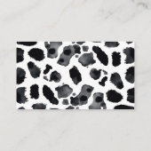 Heilige Koe Boerderij Dier Baby shower Luier Raffl Informatiekaartje (Achterkant)