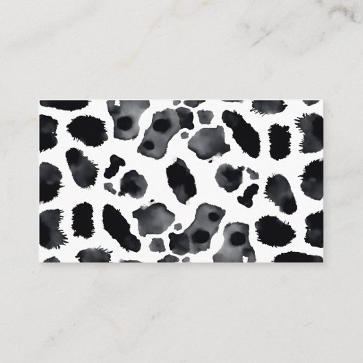 Heilige Koe Boerderij Dier Baby shower Luier Raffl Informatiekaartje (Achterkant)