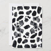 Heilige Koe Boerderij Dier Thema Baby shower Kaart (Achterkant)