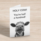 Heilige Koe Dag Je bent een halve honderdvijftigst Kaart