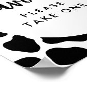 Heilige Koe Dag Partij Gelieve één pleidooi te nem Poster (Hoek)