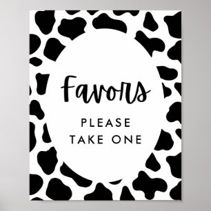 Heilige Koe Dag Partij Gelieve één pleidooi te nem Poster