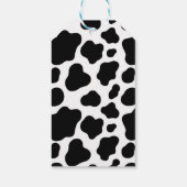 Heilige Koe Dank Moo Birthday Cadeaulabel (Achterkant)