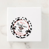 Heilige koe, dank Moo voor zijn komst Bedankjes Labels (In situ)