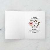 Heilige Koe! Dit is uw "om het even welk jaar Kaart (Binnen)