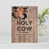 Heilige Koe Eerste uitnodiging van afgelopen zater (Staand voorkant)