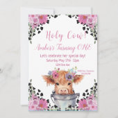 Heilige Koe Eerste uitnodiging van afgelopen zater (Voorkant)