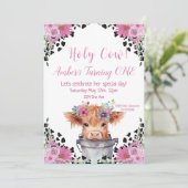 Heilige Koe Eerste uitnodiging van afgelopen zater (Staand voorkant)