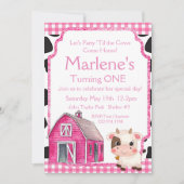 Heilige Koe Eerste uitnodiging van afgelopen zater (Voorkant)